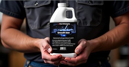 Smooth Saw - General Purpose Concentrated Cutting and Sawing Coolant - Advanced Semisynthetic Fluid (1 Quart)