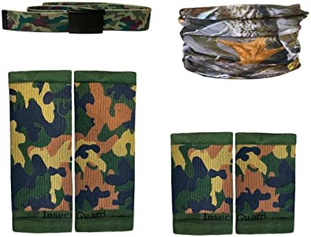 Tick Gaiters - Permethrin Treated, Ticks, Mosquitoes, Flies & More Insect Repellent, Unisex Adult, (Camo) Complete Package 2