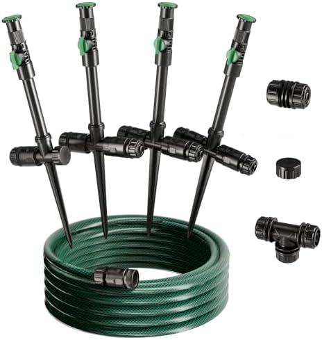 Flexible Sprinkler System, Above Ground DIY Irrigation Kit