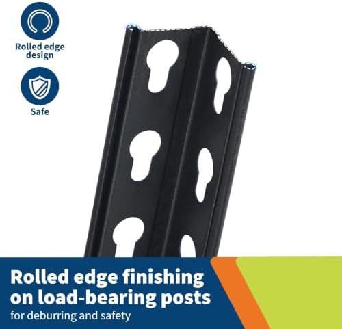 2500 Lbs Heavy Duty Garage Storage Shelves, 48" L x 24" W x 72" H