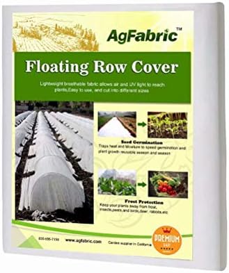 Agfabric Plant Covers Freeze Protection Row Covers 1.5oz 16'x25' Frost Cover for Freeze Protection,Frost Cloth for Plants,White