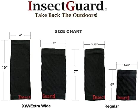 Tick Gaiters - Permethrin Treated, Ticks, Mosquitoes, Flies & More Insect Repellent, Unisex Adult, (Black/Camo) Complete Package 1