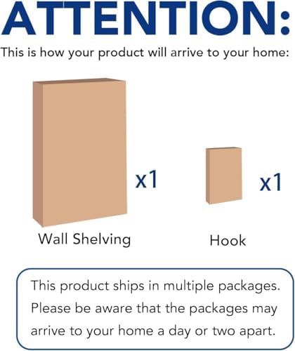 FLEXIMOUNTS 2-Pack Garage Shelving with Hooks, 2x6ft Storage Shelves, Black