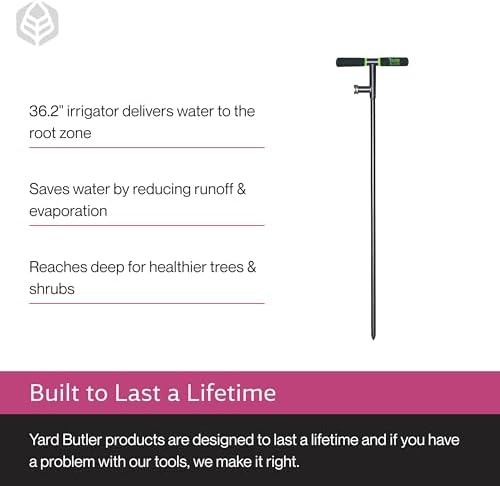 Yard Butler Deep Root Irrigator, Garden Watering Tool