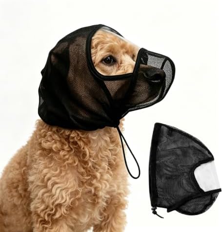 Foxtail Mask for Dogs, Breathable Mesh Foxtail Protection for Dog
