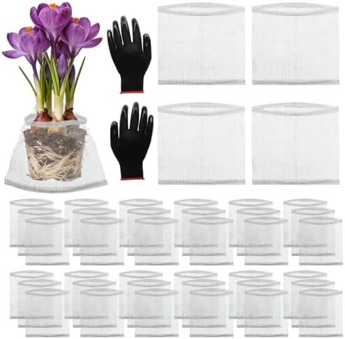 40 Pcs Gopher Baskets 5 Gallon Root Guard Proof Stainless Wire Steel Trap