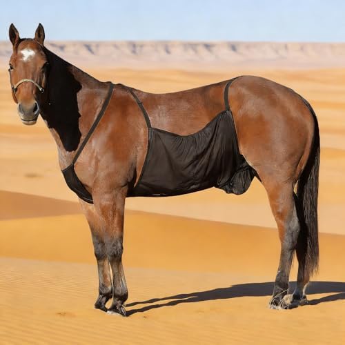 37×28in Horse Belly Guard Mesh Sheet