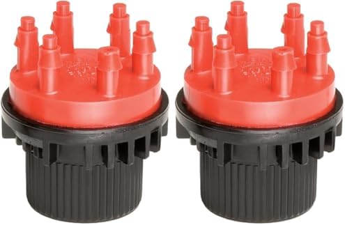Rain Bird MANIF21PK Drip Irrigation 6-Port Manifold, 2 Gallon Per Hour Flow Rate Per Port (Pack of 2)