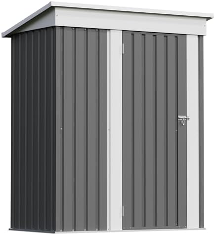 Patiowell 5x3 FT Outdoor Storage Shed, Garden Tool Shed
