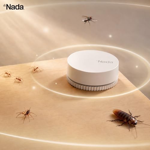 deNada Insect Pod, Plant-Based Insect Repellent, Natural Essential Oil Pest Control Pods, Repellent for Ants, Roaches, Spiders, 3 Pack
