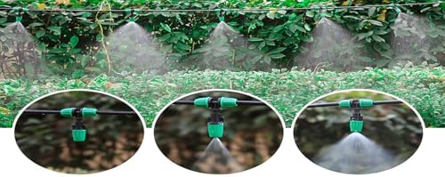 1/4" Lock Barbed Misting Cooling Drip Irrigation System