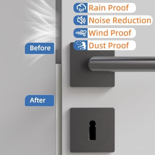 Kneelisa Wedge-Shape Window Weather Stripping Door Frame Seal 196” Black