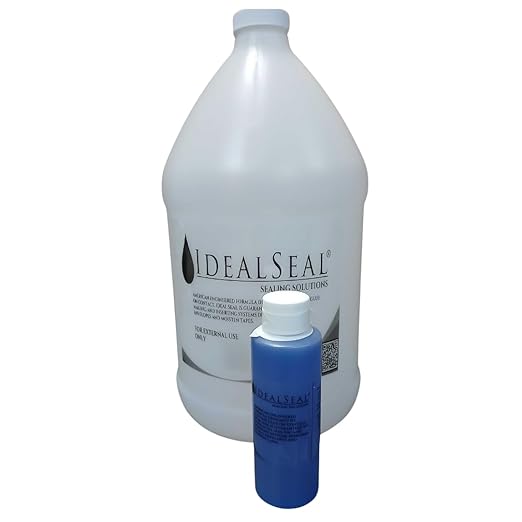 One 4 Oz. Bottle High Performance Sealing Solution Concentrate (Empty Gallon Jug Included) Makes One Gallon of Sealing Solution DM Series Mailing Systems