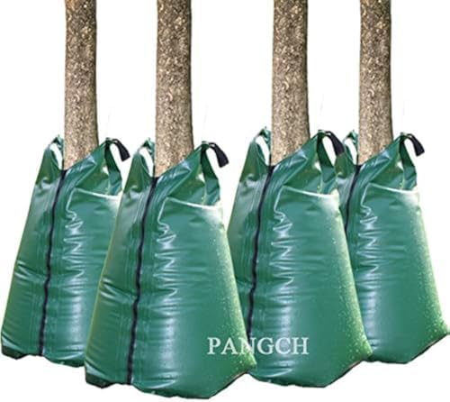 Tree Watering Bag, 20 Gallon Slow Release Tree Watering Bags-Drip Irrigation Bag for Newly Planted or Established Trees (4 Packs)