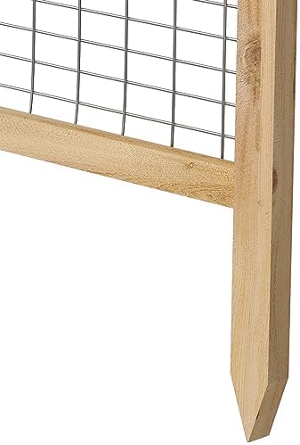 Greenes Fence 2' CritterGuard Cedar Garden Fence (4 Pack), 23.5"