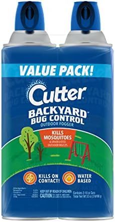 Cutter Backyard Bug Control Outdoor Fogger 16 Oz, 2 Pack