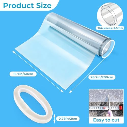Squirrel Baffle for Tree Trunk,Squirrel Tree Guard Trunk Protector for Bird House and Wooden Post Bird Feeder,Outside Baffle Guard Protector from Squirrel Raccoon Iguana (78.7inch)