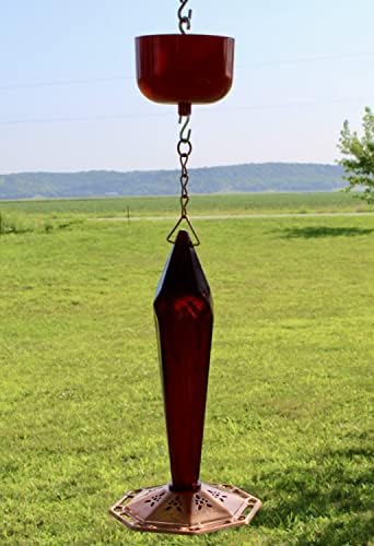 Songbird Essentials Nectar Protector Junior Bird Feeder Protection - Red