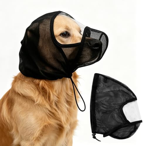 Foxtail Mask for Dogs, Breathable Mesh Foxtail Protection for Dog