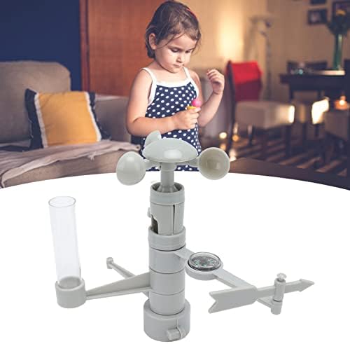 Zopsc DIY Weather Station, Multifunction Weather Station Set, Science Education S for Meteorologist, DIY Kit, Ren Set