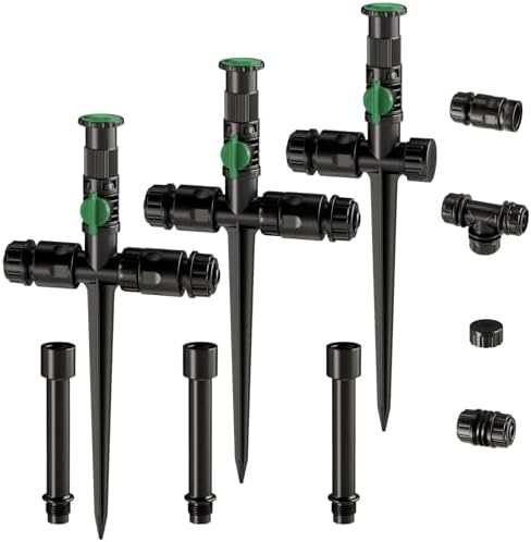 Flexible Sprinkler System, Above Ground DIY Irrigation Kit