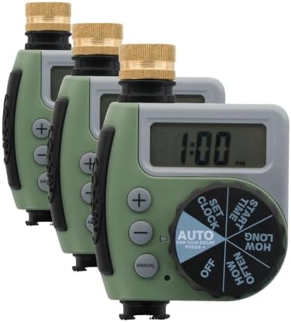 Orbit 62056 One Outlet Single-Dial Hose Faucet Timer (Pack of 3)