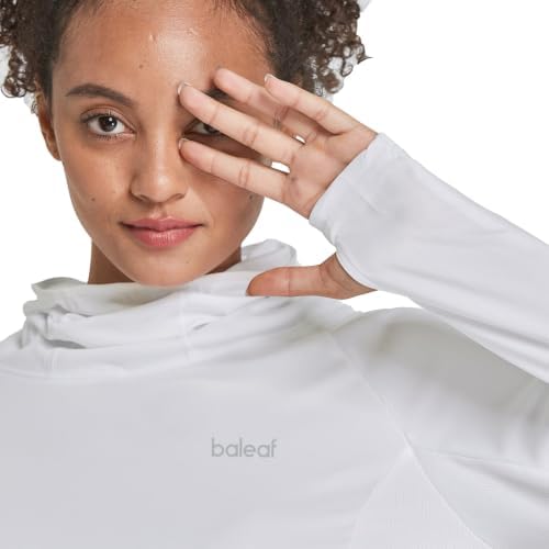 baleaf Women's SPF Shirts Long Sleeve Shirts UPF 50+ Hoodie Rash Guard