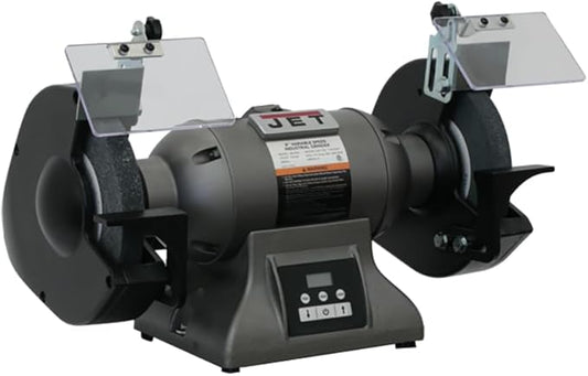 JET 8-Inch Variable-Speed Bench Grinder, 1 HP, 115/230V 1Ph (Model IBG-8VS)