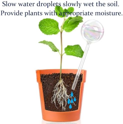 Plant Watering Globes, Plant Automatic Water Bulbs Flower Self Watering