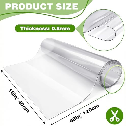 UNIFAMILY 16 x 48IN Plastic Tree Trunk Protector Guard for Reptiles Climbing, Iguana Tree Wraps to Protect Bark for Anti-Climbing Barrier, Anti Squirrel Tree Wrap with Double-Side Adhesive