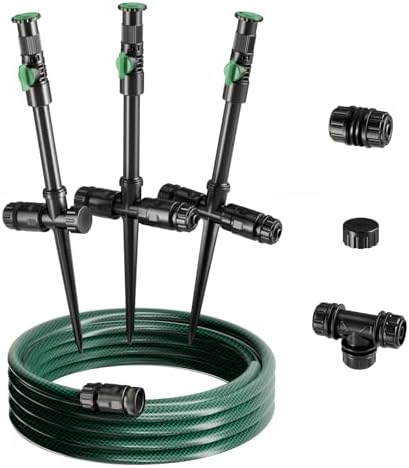 Flexible Sprinkler System, Above Ground DIY Irrigation Kit
