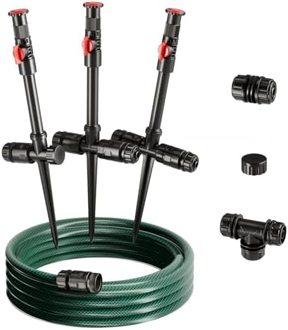 Flexible Sprinkler System, Above Ground DIY Irrigation Kit
