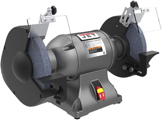 JET 10-Inch Industrial Bench Grinder, 1800 RPM, 1-1/2 HP, 115V 1Ph (Model IBG-10)