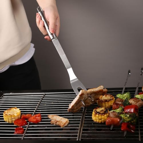 BBQ Grilling Tools Set,Stainless Steel Grilling Accessories Kit for Men Gift,8pc BBQ Grill Utensils Gift Kit with Carrying Case BBQ Tools Grill Tools Set for Backyard Outdoor Grill Cooking Utensils