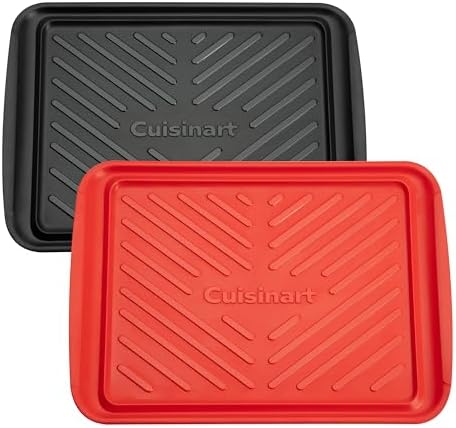 Cuisinart Grilling Prep and Serving Tray, Dishwasher-Safe, 2-Pc Nesting Set