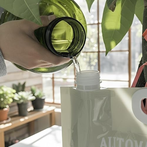 3Pcs 6.5L Automatic Vacation Plant Waterer Bag,Plant Self Watering Devices