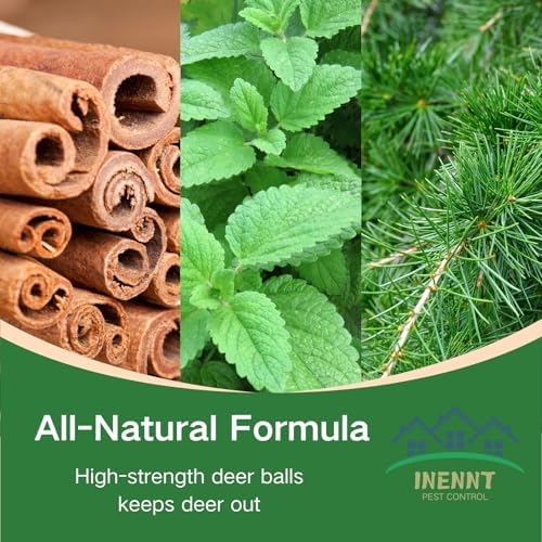 Deer Repellent Balls for Garden, Plants & Trees - Outdoor Deer Deterrent