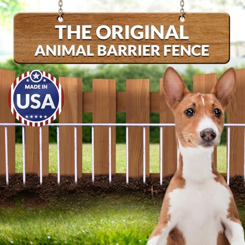 Dig Defence Original Animal Barrier Fence - 32”(L) x 10”(H), 24 Pack