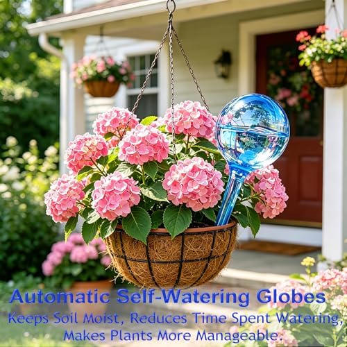 Plant Self-Watering Bulbs, 10pcs Self Watering Planter Insert for Potted