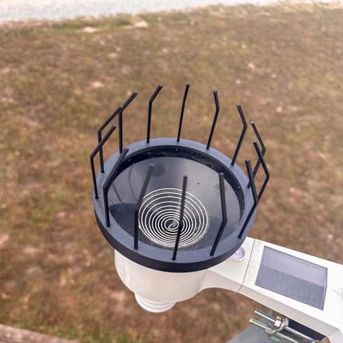 Bird Deterrent Spike Rings for Ambient Weather WS-2902 WS-2000 Weather Station | 3D Printed