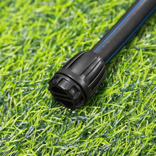 10 Pack 1/2 Inch Drip Irrigation End Cap Fittings (1/2" ID x 0.65" OD) - 1/2'' Drip Line Anti-Drop Barbed Lock Nut End Plug Connectors for 1/2 Inch Drip Irrigation Tubing SystemConnection