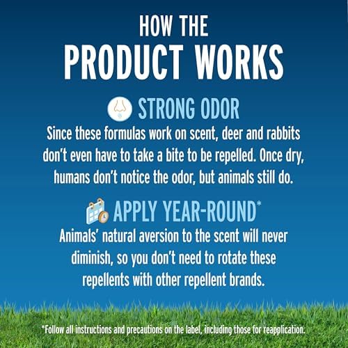Liquid Fence Deer and Rabbit Repellent Concentrate, 2.5 Gallons