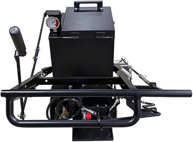 Asphalt Kingdom - RY10 Pro Melter Applicator for Filling Asphalt Cracks - 4-Wheel Designed Safe, Reliable, Efficient Crack Seal Machine - 12.5 Gallon