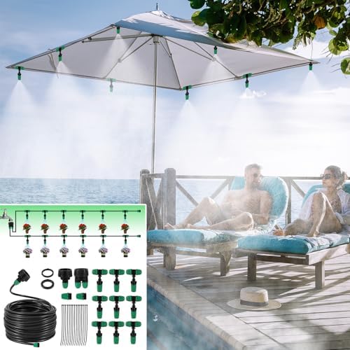 1/4" Lock Barbed Misting Cooling Drip Irrigation System