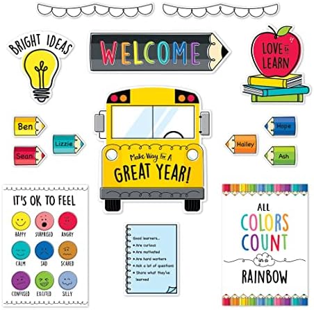 CTP Core Decor Ready for School Bulletin Board (Creative Teaching Press 10871)
