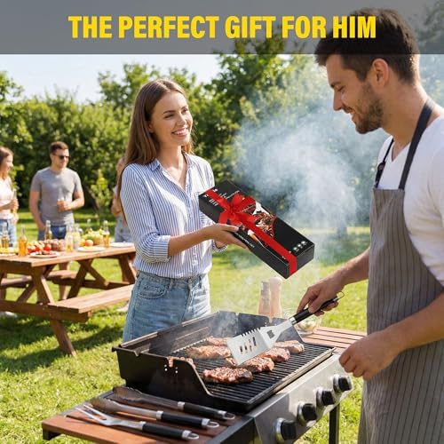Grill Set, Grill Tools for Outdoor Grill Utensils Set BBQ Accessories