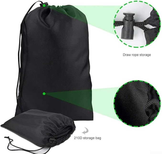 Leaf Storage Bag, High Capacity 210D Oxford Cloth Lawn And Leaf Bags, Reusable Yard Waste Bags Garden Waste Bag For Debris, Yard, Leaf Collector