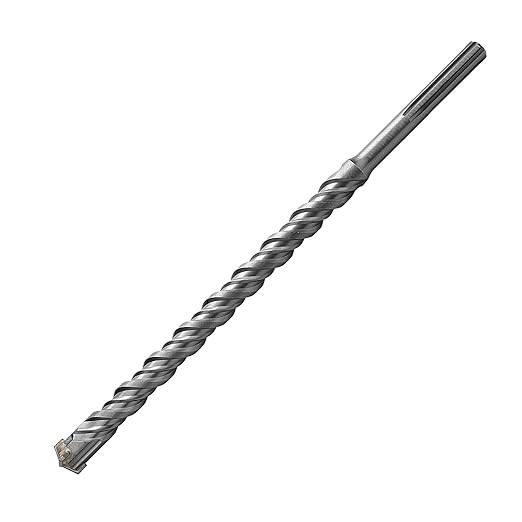 7/8 in x 31 inch SDS Max Rotary Hammer Drill Bit, 22x800mm Masonry Drill Bit,Concrete for Masonry, Brick, Stone, Concrete (Length :800mm / 31 inch, 22mm (7/8 in) Diameter)