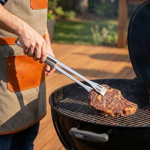 9-Piece BBQ Grill Tool Set, Stainless Steel with Storage Bag