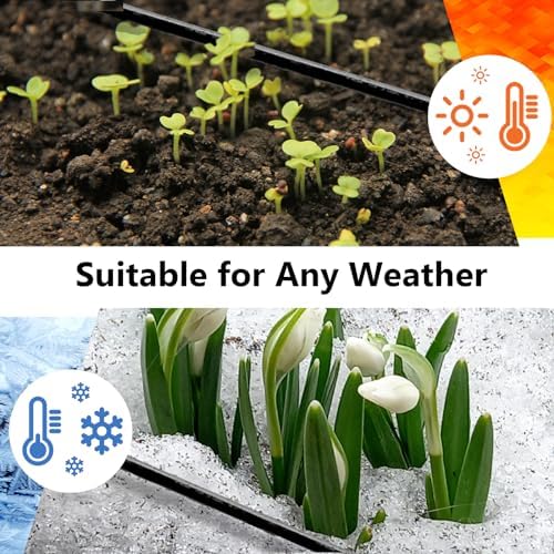 16FT 1/4 inch Drip Irrigation Tubing